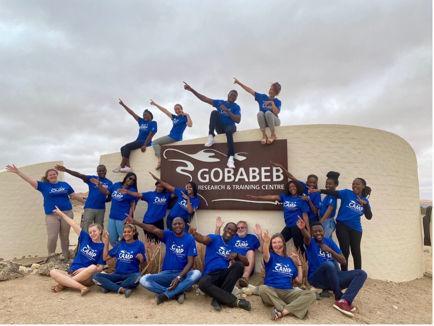 From a visit to the Climate Action for Millennials Programme at Gobabeb in January. 