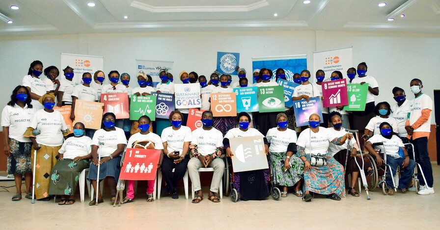 Volunteer Champions lead targeted community development initiatives that contribute to the SDGs in Nigeria.