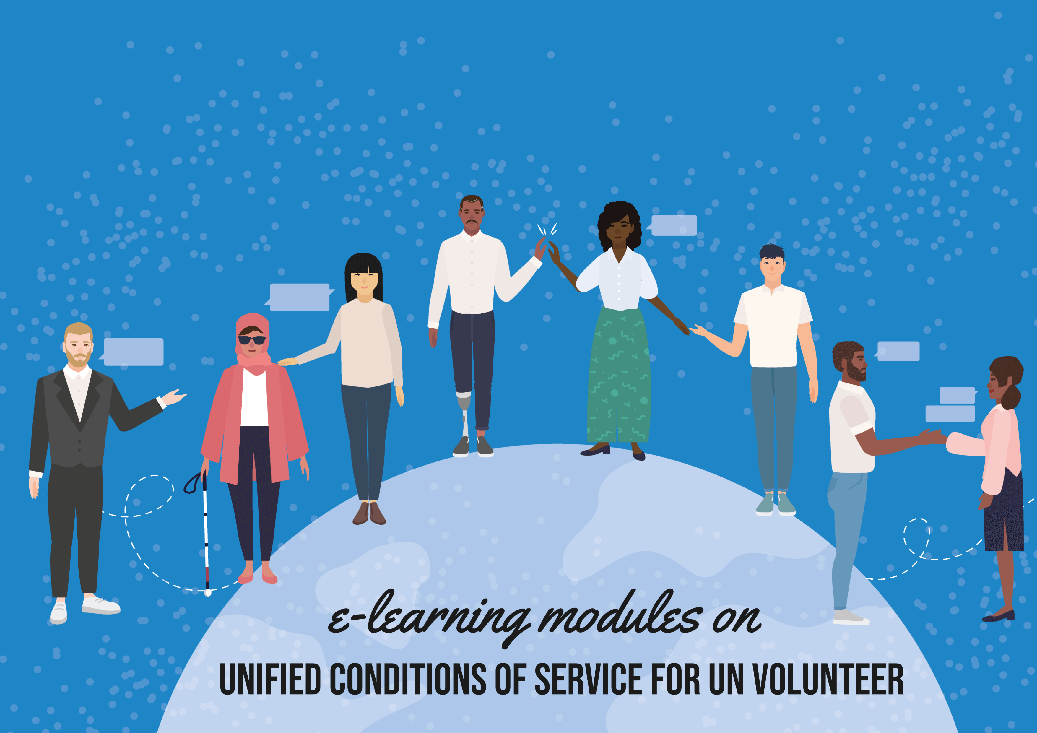 Modules d’apprentissage en ligne sur les Conditions de service des Volontaires des Nations Unies