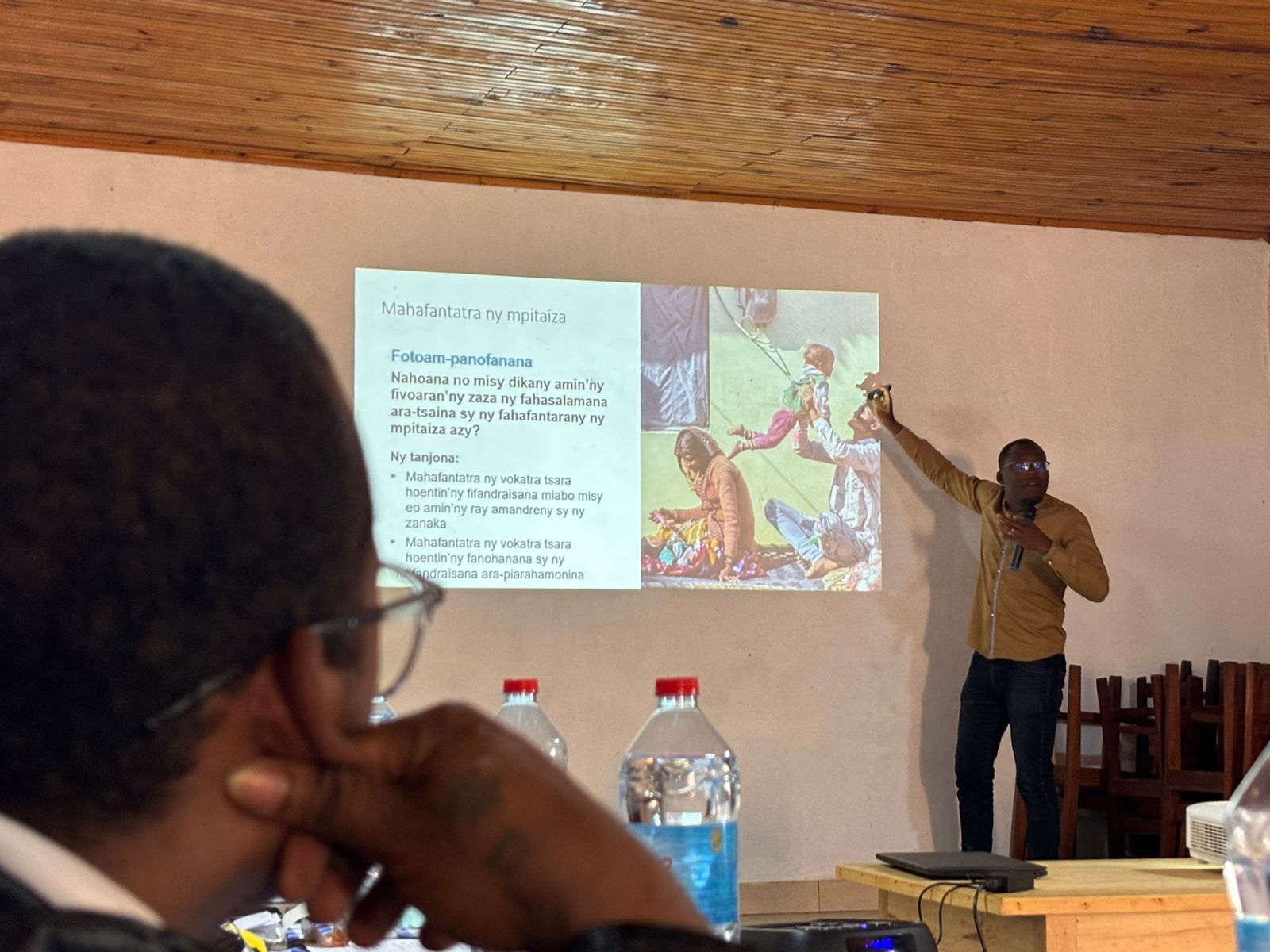 Jahdiel Kossou, UN Volunteer with UNICEF Madagascar