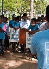 Why volunteering matters in gender-based violence intervention in Cambodia