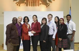 UN Volunteers taking part in the Partnerships Forum 2014.