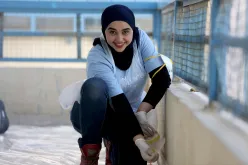 Les Volontaires des Nations Unies ont célébré la Journée internationale des Volontaires 20218 en peignant l’école préparatoire pour filles d’Al Baqa, gérée par l’UNRWA (VNU, 2018)