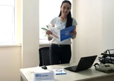 Gunay Karimova, a national UN Youth Volunteer serving as Youth Advocate for Private Sector Engagement with UNICEF in Baku, Azerbaijan.