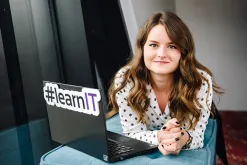 Ena Kosanović, a United Nations Volunteer serving with UNDP in Bosnia and Herzegovina and working on the IT Girls initiative.