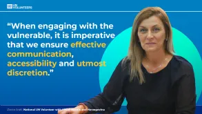 Zorica Srdić, UN Community Volunteer with UNDP Bosnia and Herzegovina