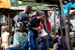 Change begins with a conversation say UN Volunteers with UNICEF's Young Champions in the Democratic Republic of the Congo.
