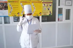 Kurbanbaeva Shukurjan, a volunteer from Navruz Village Council of Citizens of Khujayli district, during the quarantine works through Telegram messenger to explain families in her community measures needed to be taken to prevent the spread of coronavirus