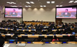 Toily Kurbanov, UNV Executive Coordinator, presented the Strategic Framework 2026-2029 to the Executive Board in New York on 5 February 2026.