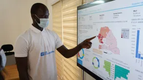 National UN Volunteer Gorgui Ba Toure, serves as an Information Management Officer with WHO in Senegal.