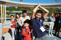 Haruki Ume, UN Volunteer at the Expo 2025 in Osaka, Japan, attends a workshop.