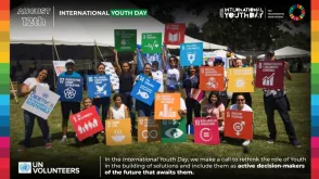 Youth for the achievement of the Sustainable Development Goals.