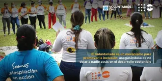 Voluntarios ONU y UNFPA en servicio