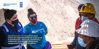 Sandra Lucía Guzmán, Voluntaria ONU sirviendo para PlanetGold de PNUD Perú