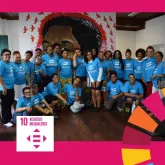 National UN Volunteers in Brazil take part in the “Free and Equal Campaign” in Brazil.