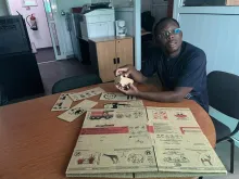 International UN Volunteer, Jahdiel Kossou, is an Early Childhood Development Specialist with UNICEF Madagascar.