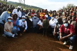 Júlia Baena de Mesquita, UN Volunteer Environmental and Social Analyst at the World Bank in Burundi, on a mission related to a Landscape Restoration Project.