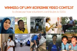 The ten winners of the UNV - Kopernik video contest