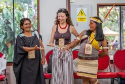 UN Volunteer Kory Anne Barras Tapia (center) was an Environmental and Social Analyst fully funded by the Swiss State Secretariat for Economic Affairs (SECO) based with the World Bank in Quito.