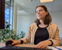 Lisa Weber, UN Volunteer Evaluation Specialist with the World Health Organization in Budapest.