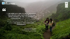 Maria Miyasiro UN National Volunteer at UNDP Peru