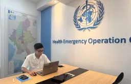 UN Volunteer Kyaw Myo Thu is an Information Management Officer with WHO in Myanmar.