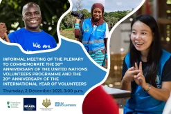 State of the World's Volunteerism Report 2022 launch