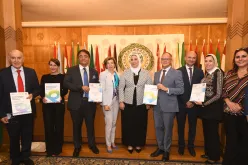 UNV launched the SWVR 2022 jointly with the League of Arab States in Cairo, in the presence of H.E. Nivine Kabbag, Minister of Social Solidarity of Egypt (centre). Standing next to her are Christian Hainzl, UNV Regional Manager for the Arab States (right) and Karina Nersesyan, UNFPA Deputy Regional Director for the Arab States (left).