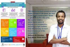 Sven Meela is a national UN Volunteer Social Media Fellow with UNFPA in South Africa, supporting social media conversation on reproductive health.