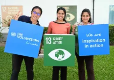 UN Volunteers from UNDP Sri Lanka’s Climate and Environment Team