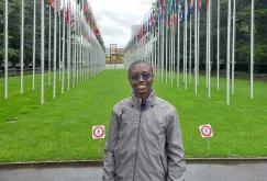 UN University Volunteer Habib Josue serves with OHCHR in Geneva, Switzerland.
