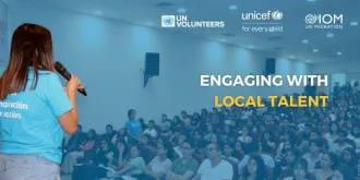 UNV, IOM and UNICEF in Peru are reaching out to local talent on the northern border of the country.