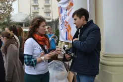 UN Youth Volunteer serving with UN Women in Tajikistan, 2016.
