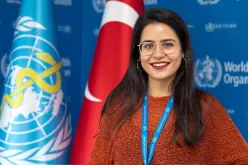 Elif Görkem Arslantürk, a national UN Volunteer serving with WHO as an interpreter/translator.