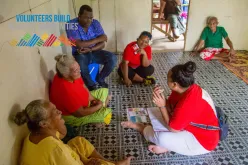 UN Volunteer Medical Doctor Ronald Achidri (Uganda) uses his knowledge and skills to support the Ministry of Health of Tuvalu in enhancing the access of people affected by tuberculosis in Tuvalu to care, support and proper treatment.