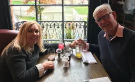 Senior UN Volunteers Carmen and James Haddow. Like the UN, James turned 75 years old this year. He is currently serving as a UN Volunteer with the UN Assistance Mission in Somalia. Carmen is 72, and serves with the UN Mission in Afghanistan.