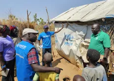 UN Volunteer Bala Stephen Sandare is an Associate Settlement Planning Officer with UNHCR South Sudan. He supports refugee and host communities through sustainable shelter. In 2025, over 750 UN Volunteers served with UNHCR in 69 countries.