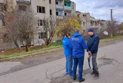 UN Volunteers support communities in Ukraine.