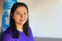 International UN Volunteer Dina Akylbekova serves in Turkey on an assignment fully funded by her home country, Kazakhstan.