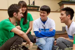 In Viet Nam, UNV IT Specialist Tran Tien Cong (Second from right) and UNV Support Sp