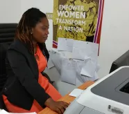 Josephine Monger is a national UN Volunteer Field Monitor with UNDP in Liberia. She provides peer education to youth in her community on rape and sexual exploitation.