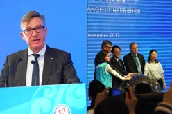 Opening of the 2nd International Volunteer Service Exchange Conference in Beijing, China.