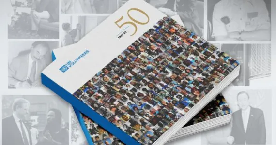 Book cover UNV at 50