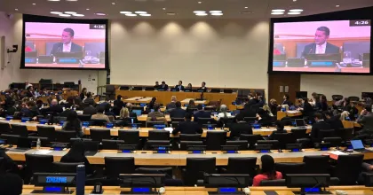 Toily Kurbanov, UNV Executive Coordinator, presented the Strategic Framework 2026-2029 to the Executive Board in New York on 5 February 2026.