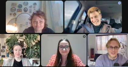 Online Volunteers host inclusive Peace Circles around the world.