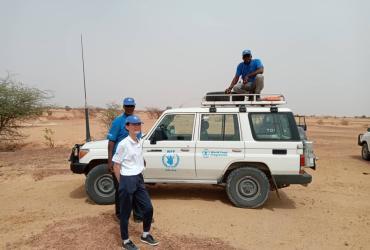 Miho Mitobe, UN Volunteer External Rlations Officer, WFP Mauritania
