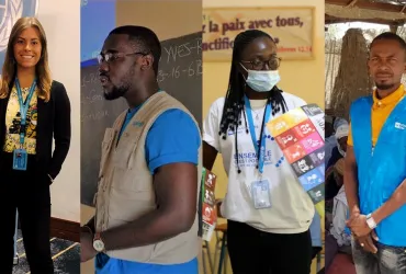 Youth Volunteers in West and Central Africa.