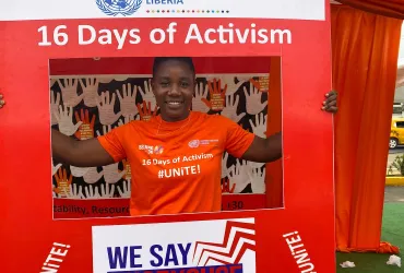 From silence to strength: A UN Volunteer with UNICEF in Liberia