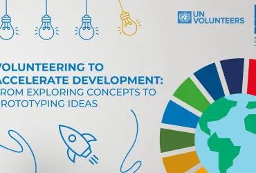 UN Volunteers is collaborating within UNDP Acc Labs to showcase how volunteering is indispensable when applying people-centered solutions to accelerate the fulfillment of the Sustainable Development Goals (SDGs)