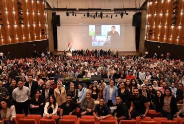 Lanzamiento oficial del Programa Nacional de Voluntariado de la COP27 por el Ministerio de Solidaridad Social de Egipto (MoSS), con el apoyo del programa VNU, 7 de octubre de 2022.